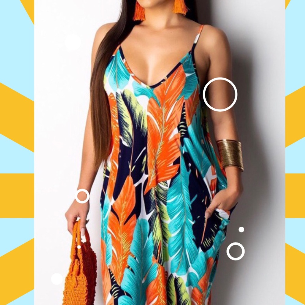 Sunny girl sundress